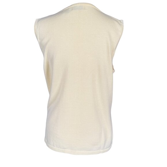 Paul Harris Design yellow floral sleeveless soft stretchy tank top size large - Picture 4 of 9